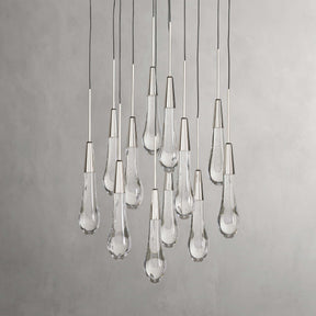 Solitaire Modern 17'' 24'' 36'' 58'' Round Chandelier Lighting