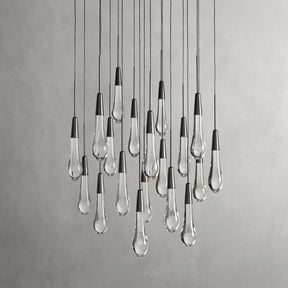 Solitaire Modern 17'' 24'' 36'' 58'' Round Chandelier Lighting