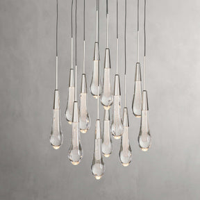 Solitaire Modern 17'' 24'' 36'' 58'' Round Chandelier Lighting