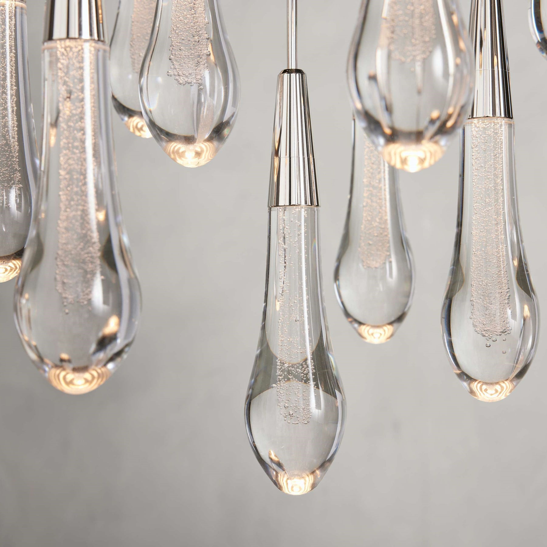 Solitaire Modern 17'' 24'' 36'' 58'' Round Chandelier Lighting