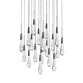 Solitaire Modern 17'' 24'' 36'' 58'' Round Chandelier Lighting
