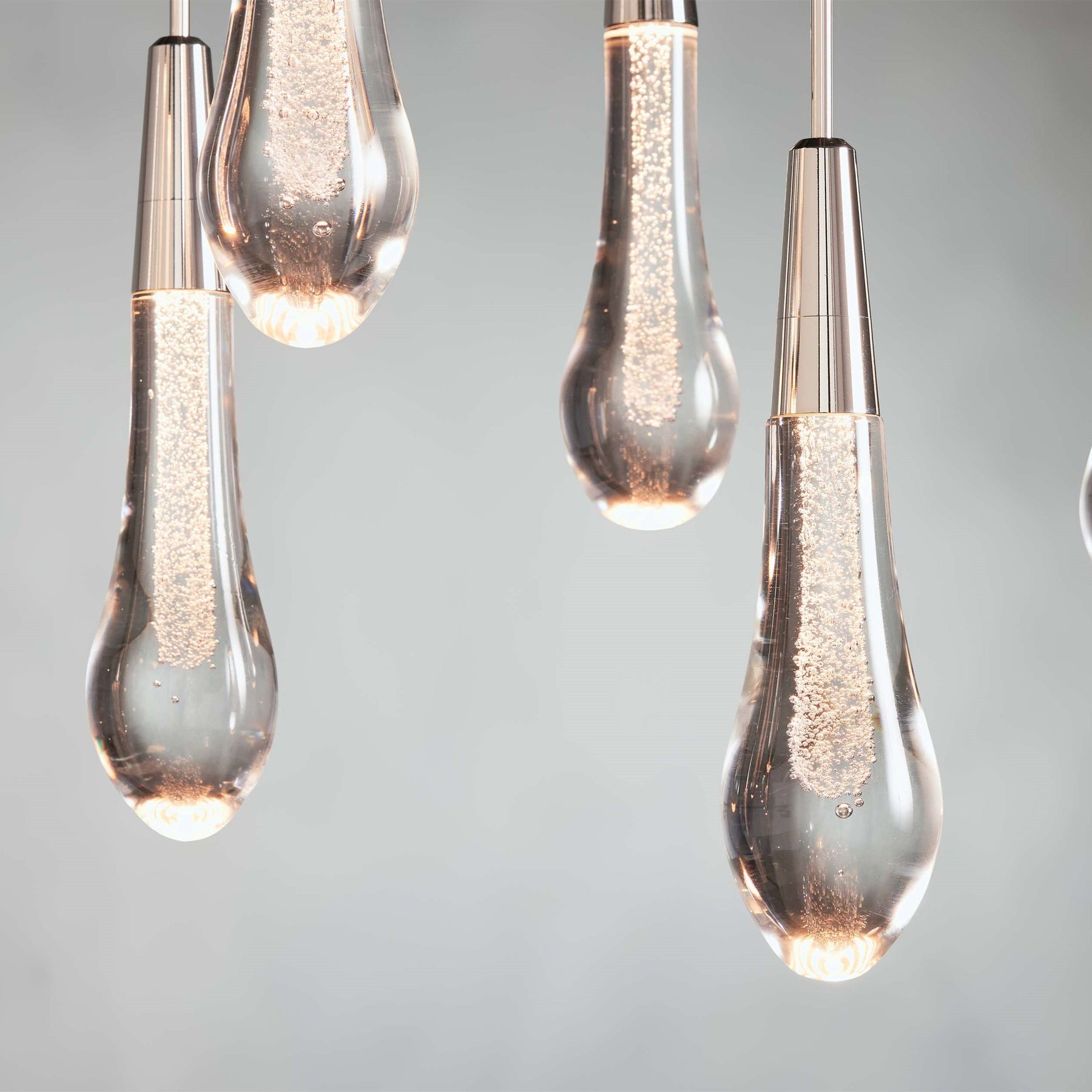 Solitaire Modern 37" Linear Chandelier
