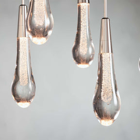 Solitaire Modern 37" Linear Chandelier