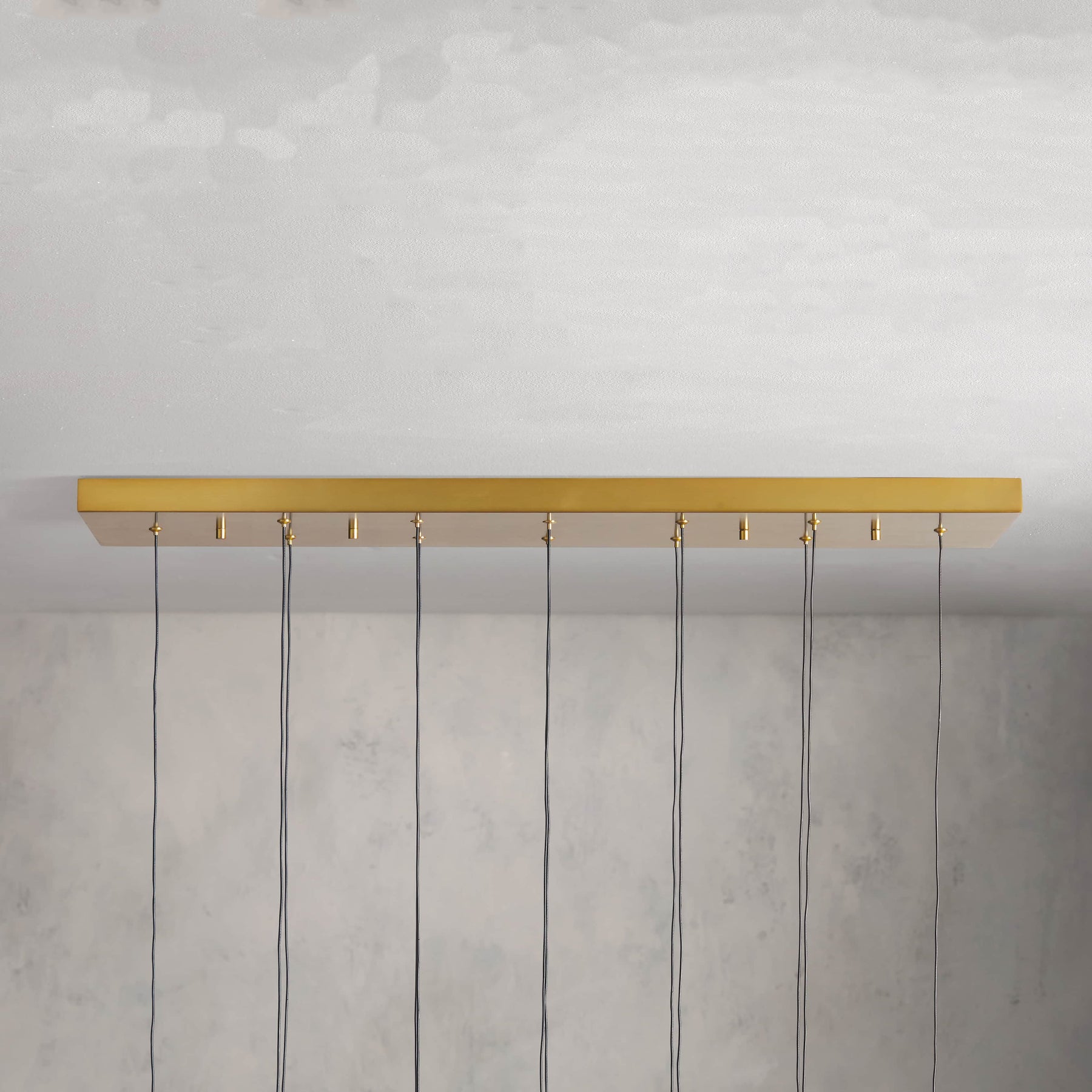 Solitaire Modern 37" Linear Chandelier