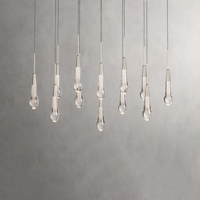 Solitaire Modern 37" Linear Chandelier