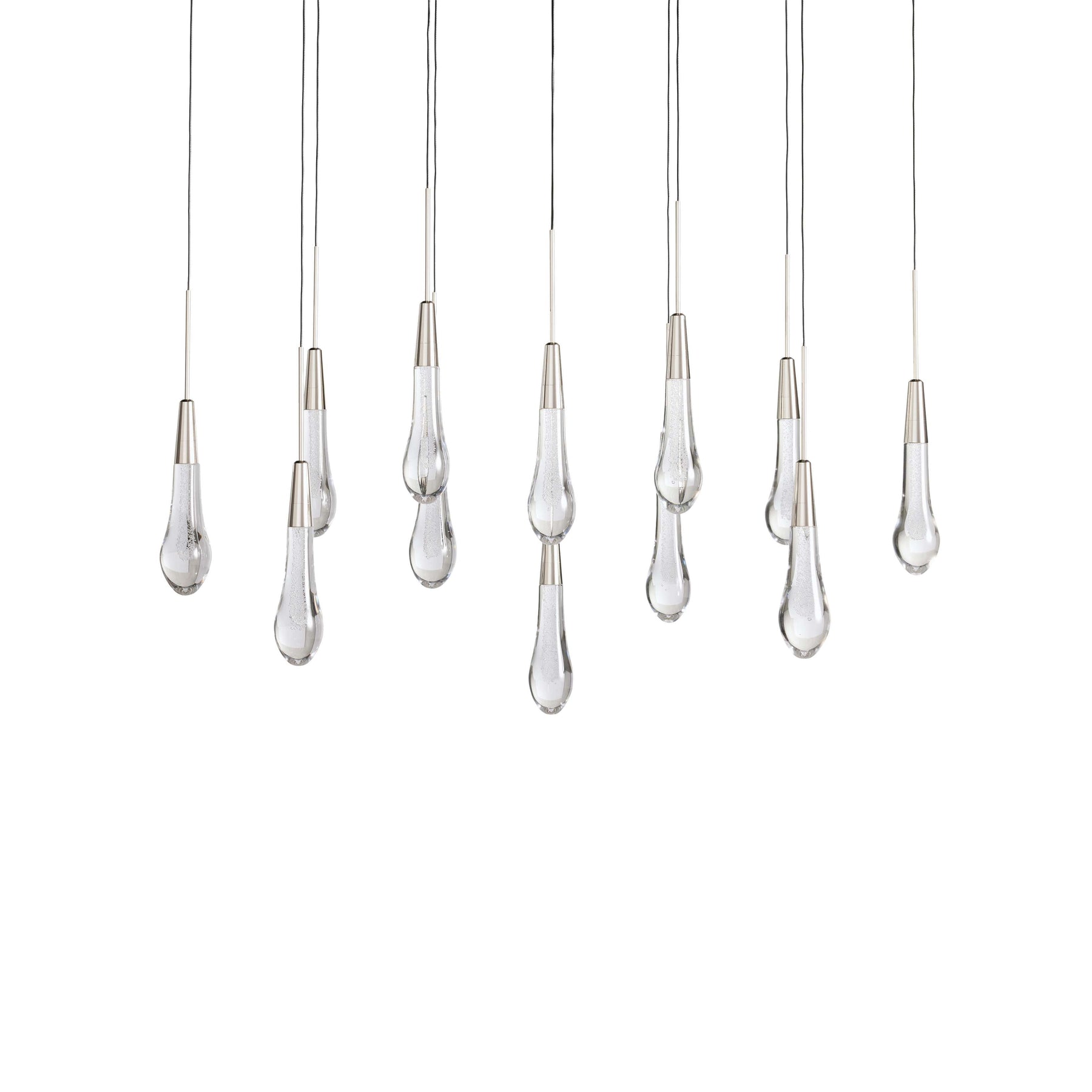 Solitaire Modern 37" Linear Chandelier