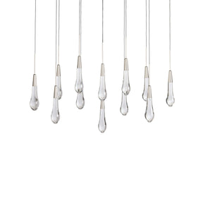 Solitaire Modern 37" Linear Chandelier