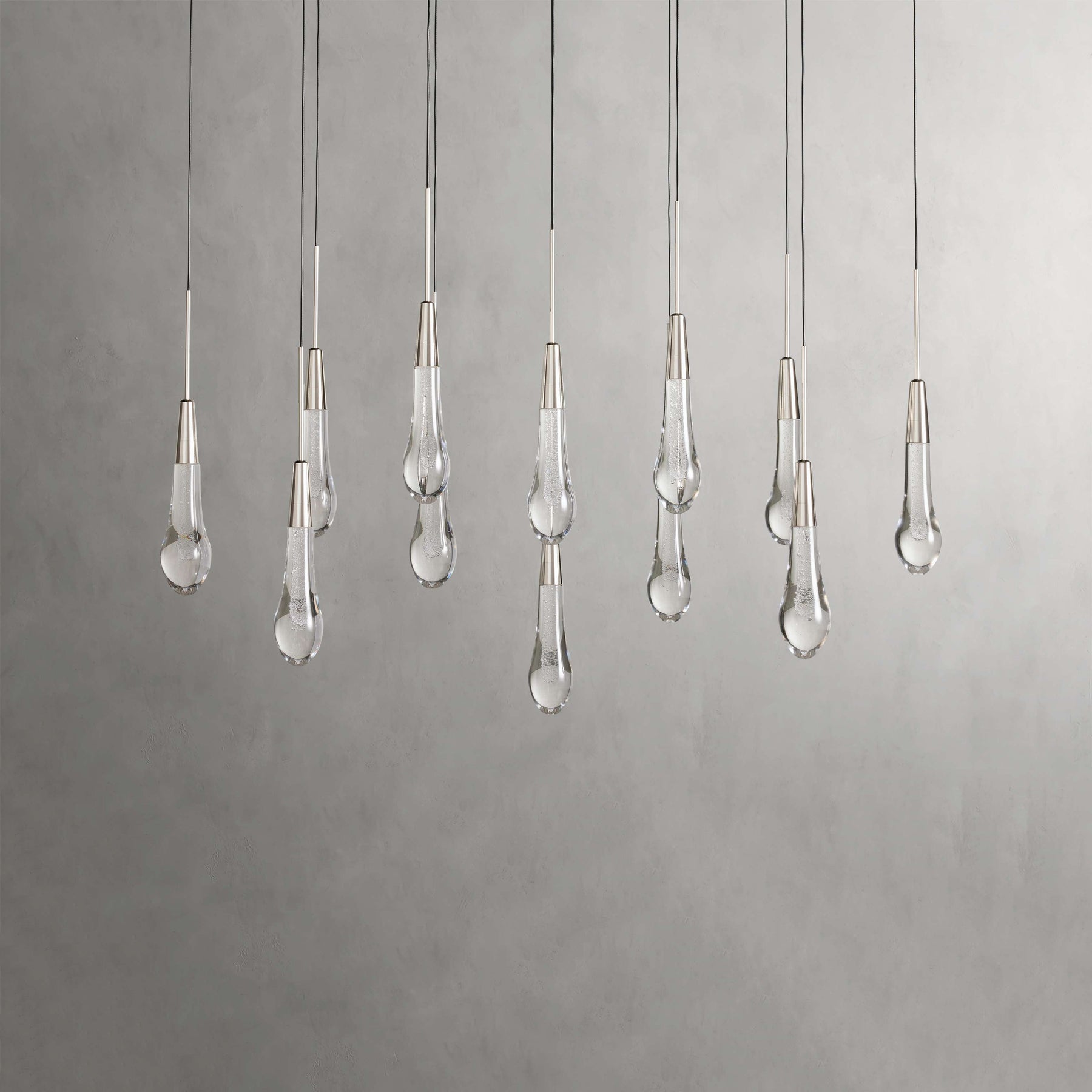 Solitaire Modern 37" Linear Chandelier