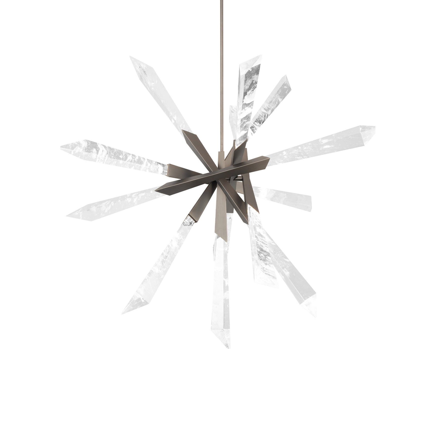 Solitude LED Pendant Light in Antique Nickel (Small).