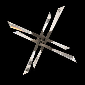 Solitude LED Semi Flush Mount Ceiling Light in Detail.