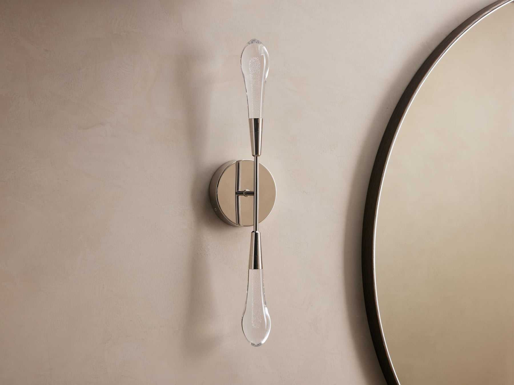 Soltaire Double Sconce