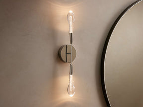 Soltaire Double Sconce