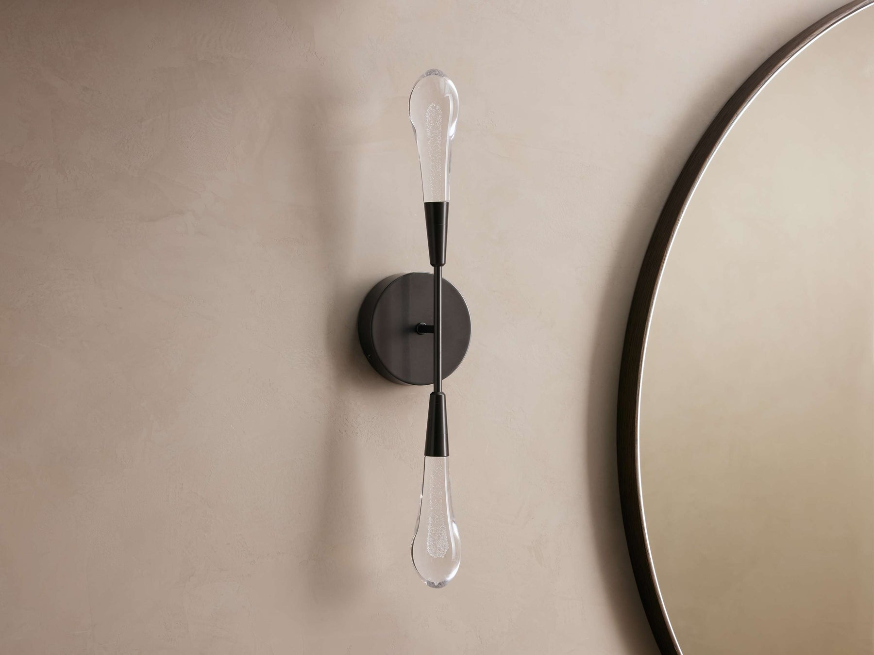 Soltaire Double Sconce