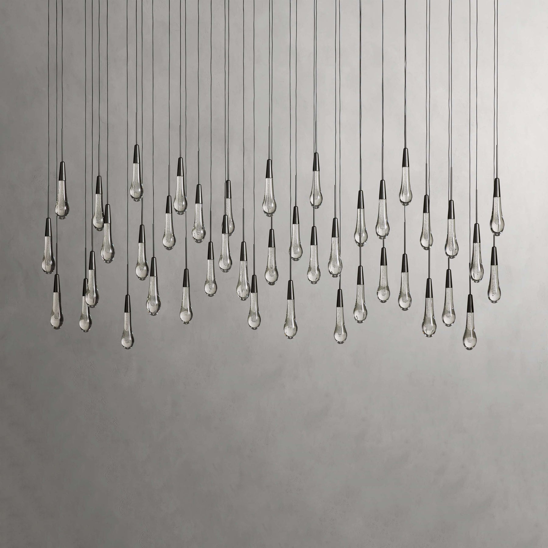 Soltaire Linear Chandelier 50''W 70''W