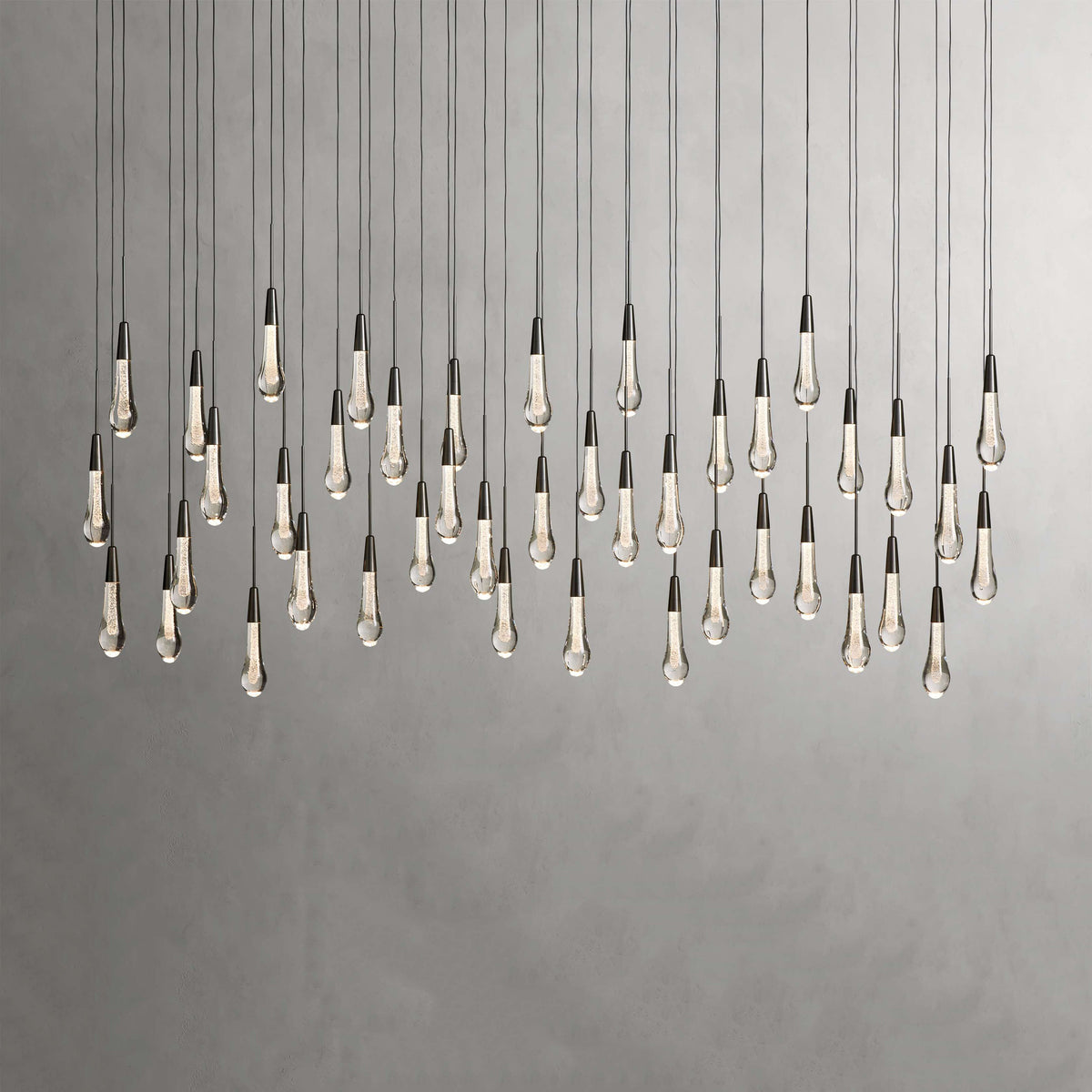 Soltaire Linear Chandelier 50''W 70''W
