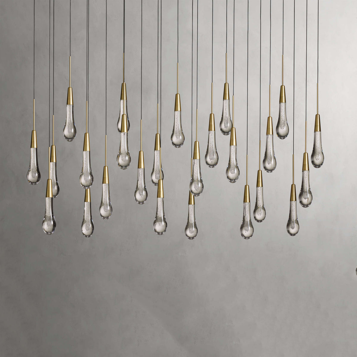 Soltaire Linear Chandelier 50''W 70''W