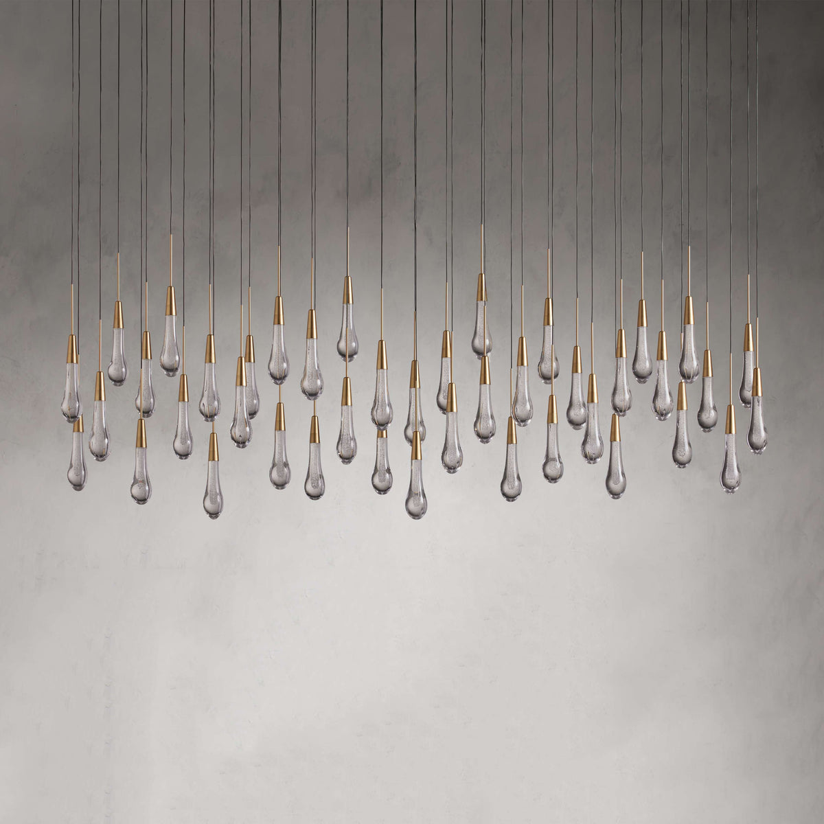 Soltaire Linear Chandelier 50''W 70''W
