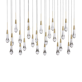 Soltaire Linear Chandelier 50''W 70''W