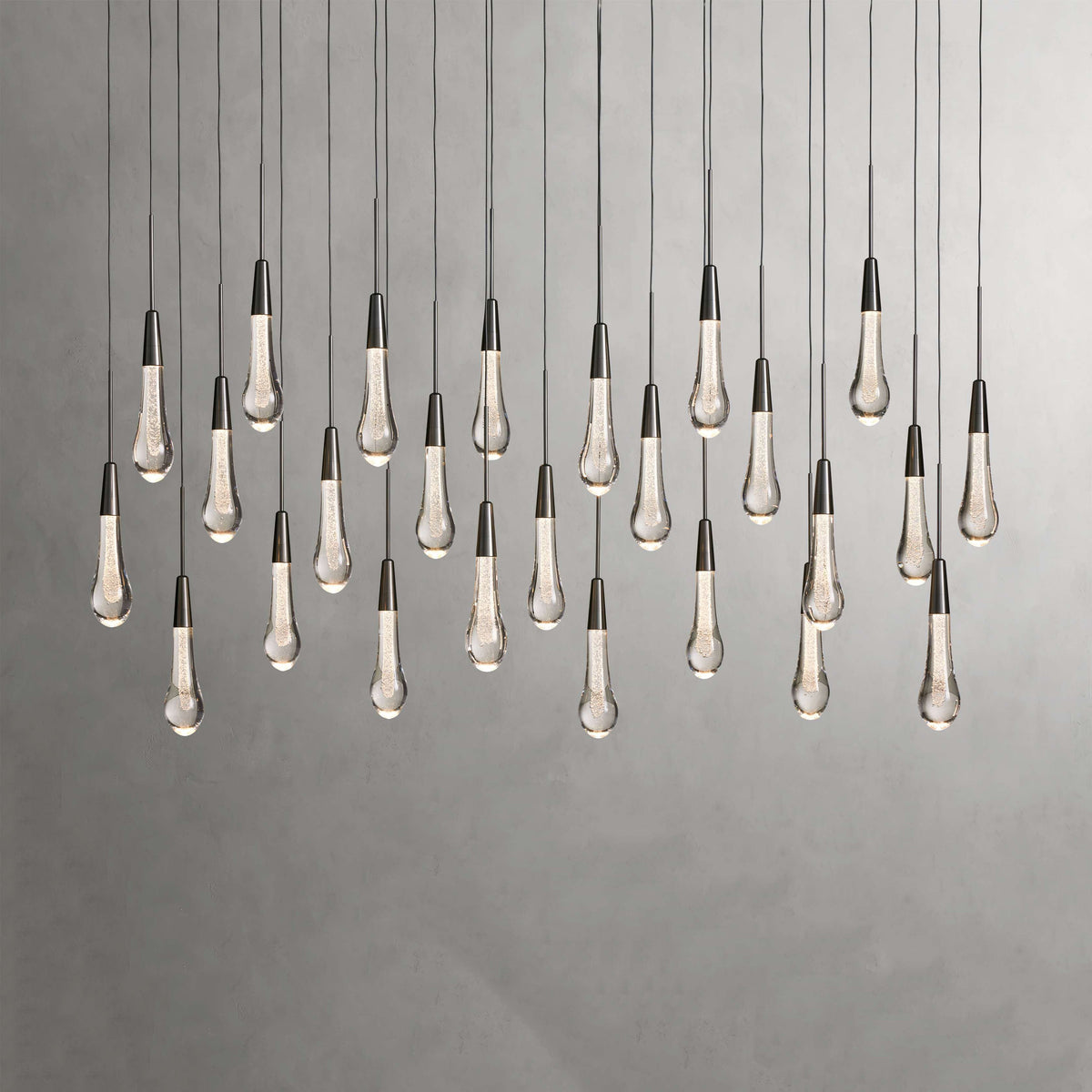 Soltaire Linear Chandelier 50''W 70''W