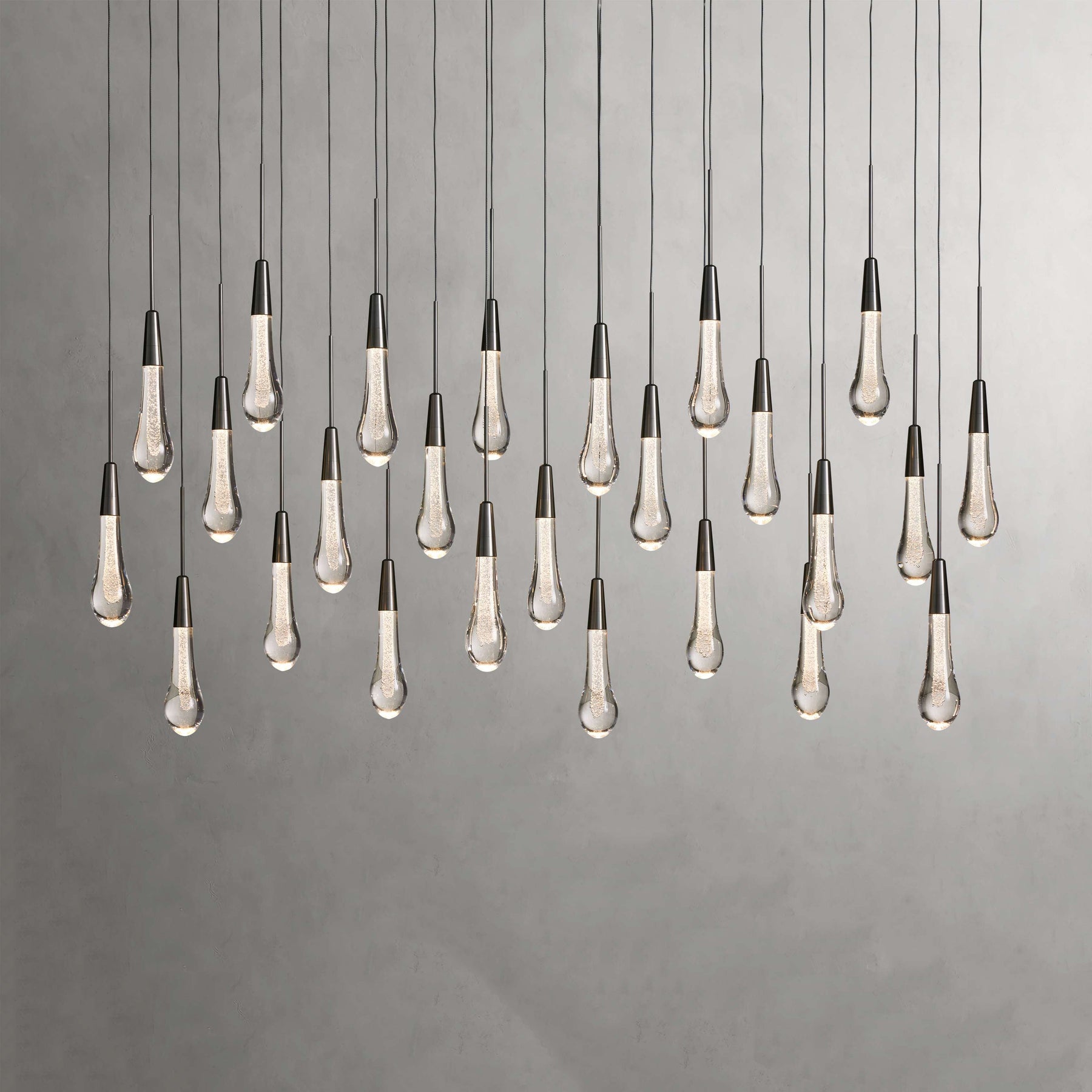 Soltaire Linear Chandelier 50''W 70''W