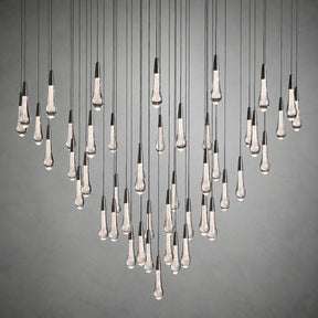 Soltaire Modern 17'' 24'' 36'' 48'' 58'' Round Chandelier Lighting