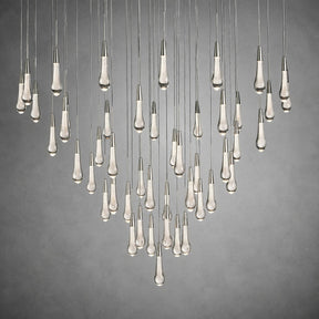Soltaire Modern 17'' 24'' 36'' 48'' 58'' Round Chandelier Lighting