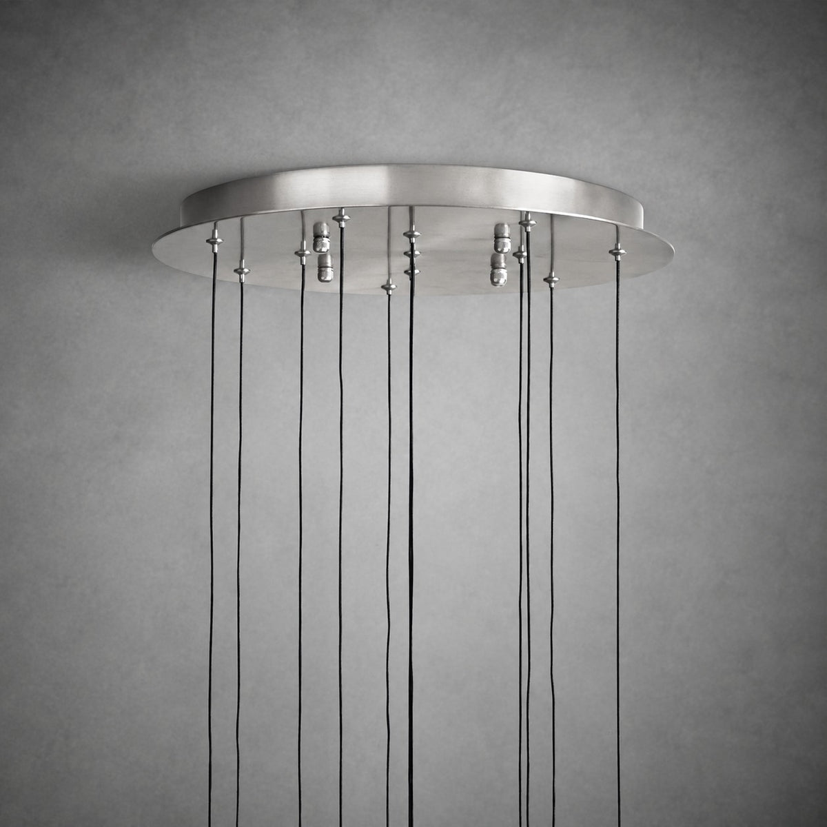 Soltaire Modern 17'' 24'' 36'' 48'' 58'' Round Chandelier Lighting