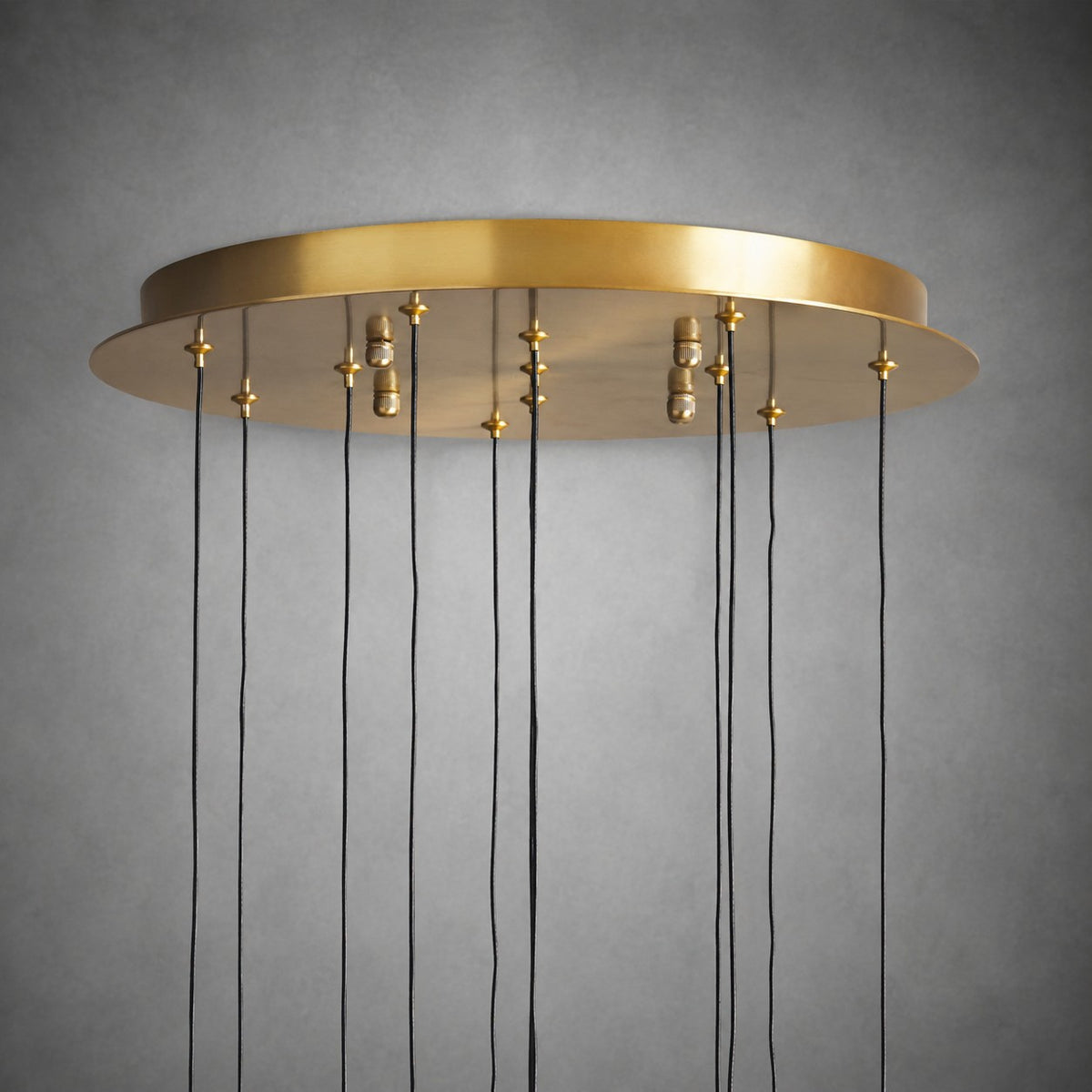 Soltaire Modern 17'' 24'' 36'' 48'' 58'' Round Chandelier Lighting