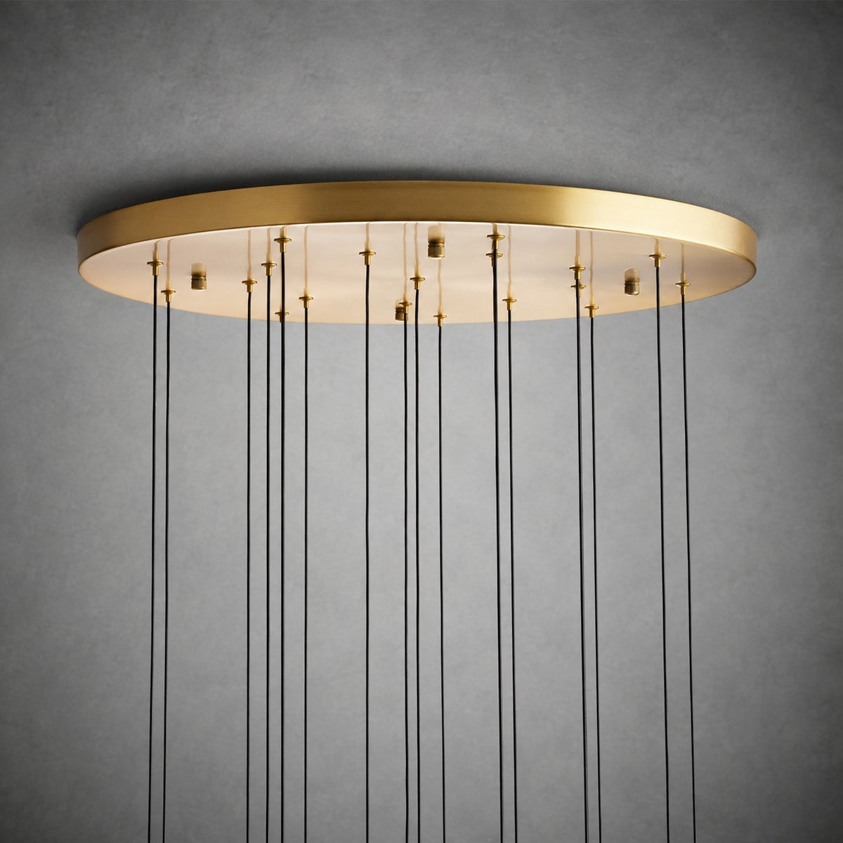 Soltaire Modern 17'' 24'' 36'' 48'' 58'' Round Chandelier Lighting