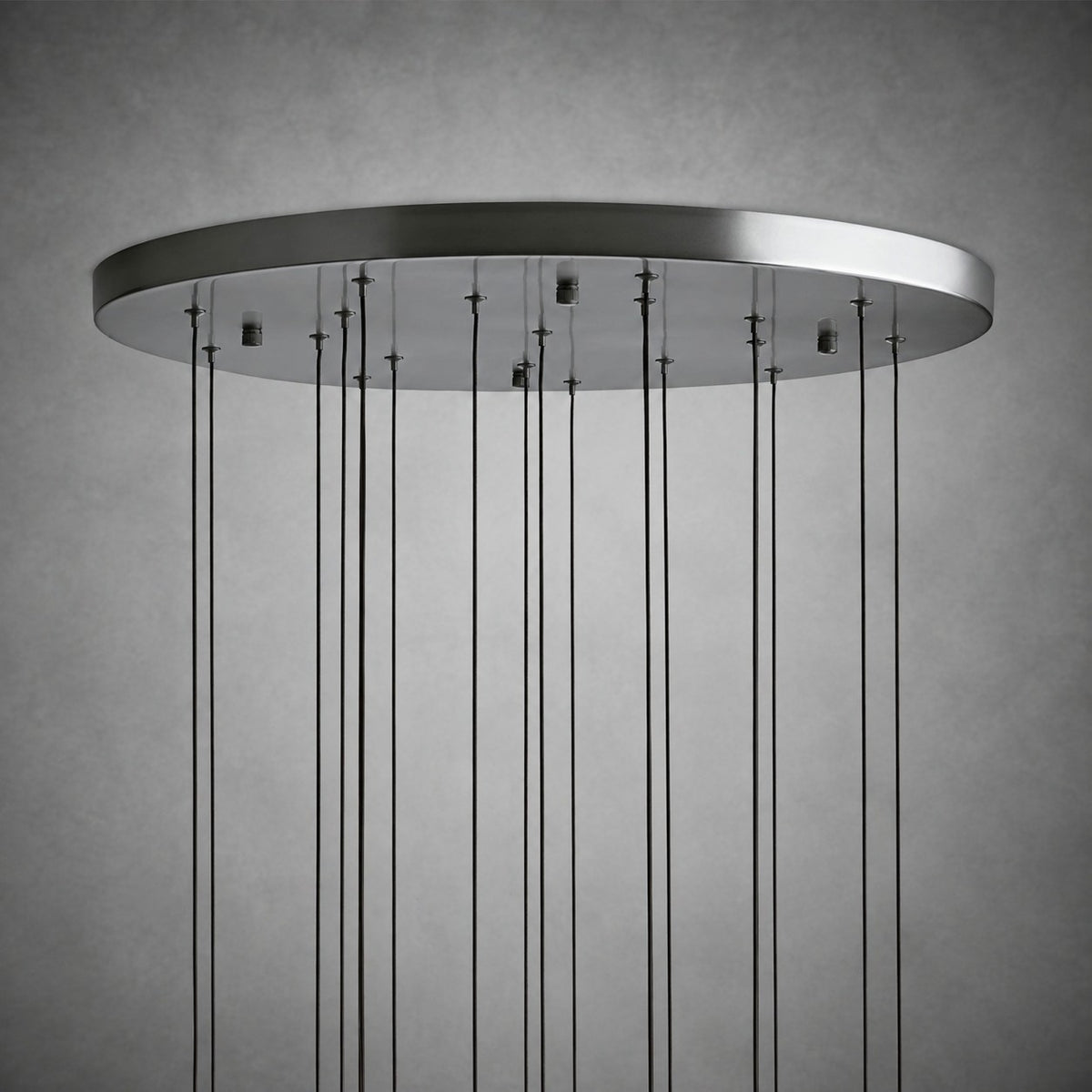 Soltaire Modern 17'' 24'' 36'' 48'' 58'' Round Chandelier Lighting