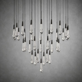 Soltaire Modern 17'' 24'' 36'' 48'' 58'' Round Chandelier Lighting