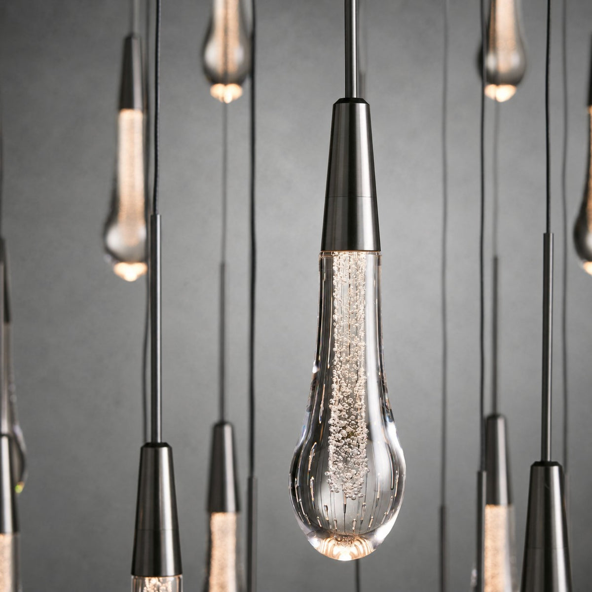 Soltaire Modern 17'' 24'' 36'' 48'' 58'' Round Chandelier Lighting