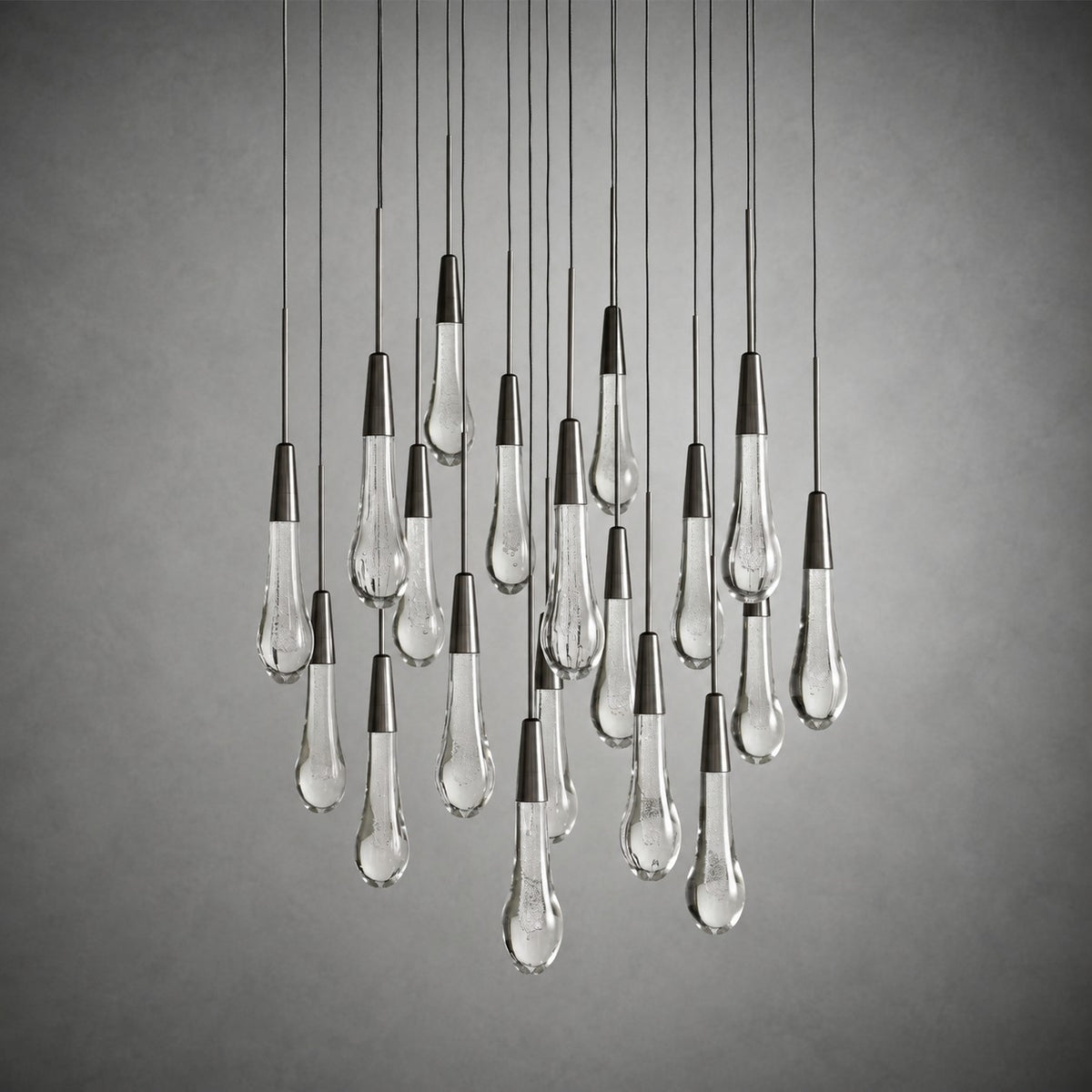Soltaire Modern 17'' 24'' 36'' 48'' 58'' Round Chandelier Lighting
