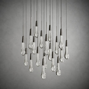 Soltaire Modern 17'' 24'' 36'' 48'' 58'' Round Chandelier Lighting