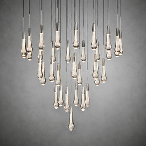 Soltaire Modern 17'' 24'' 36'' 48'' 58'' Round Chandelier Lighting