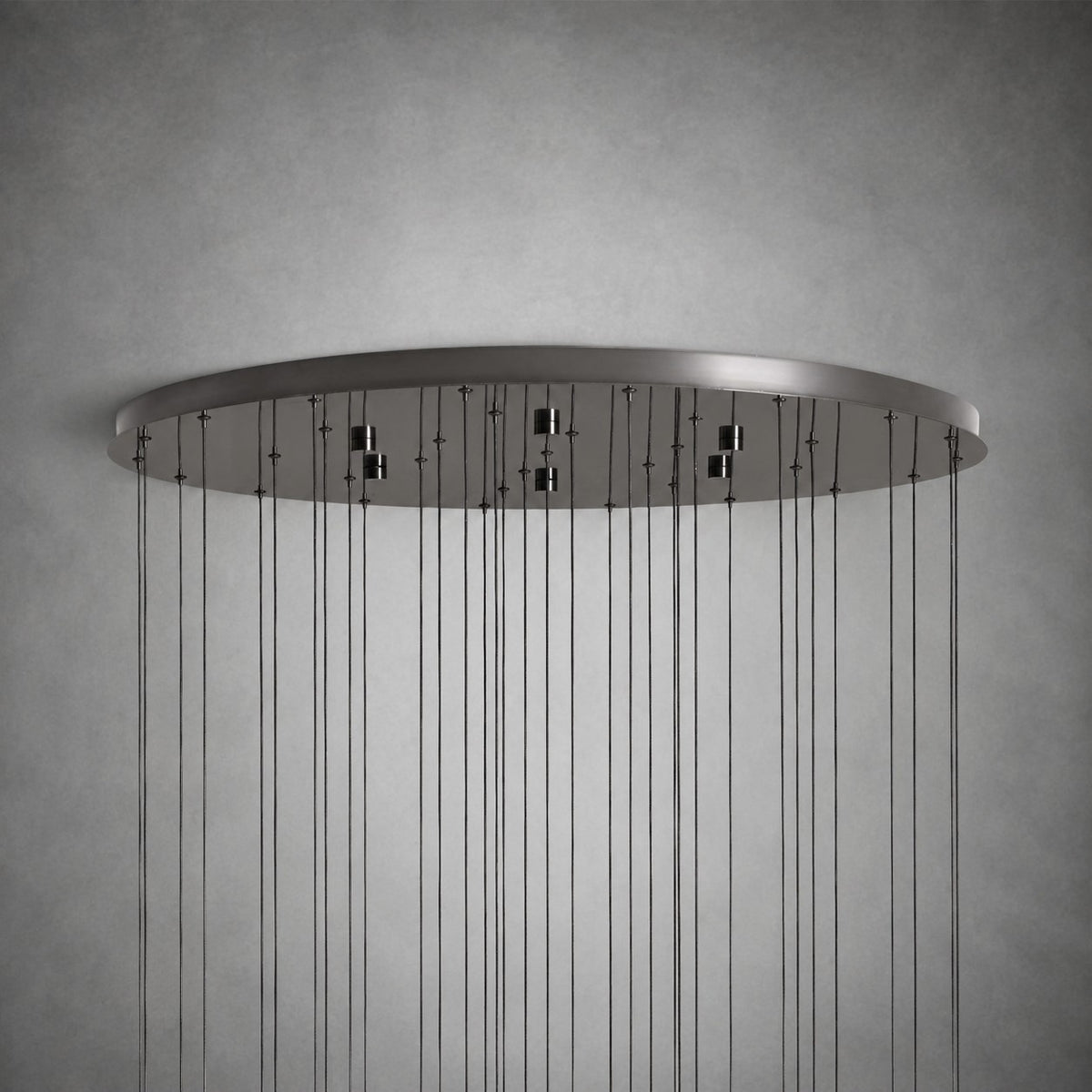Soltaire Modern 17'' 24'' 36'' 48'' 58'' Round Chandelier Lighting