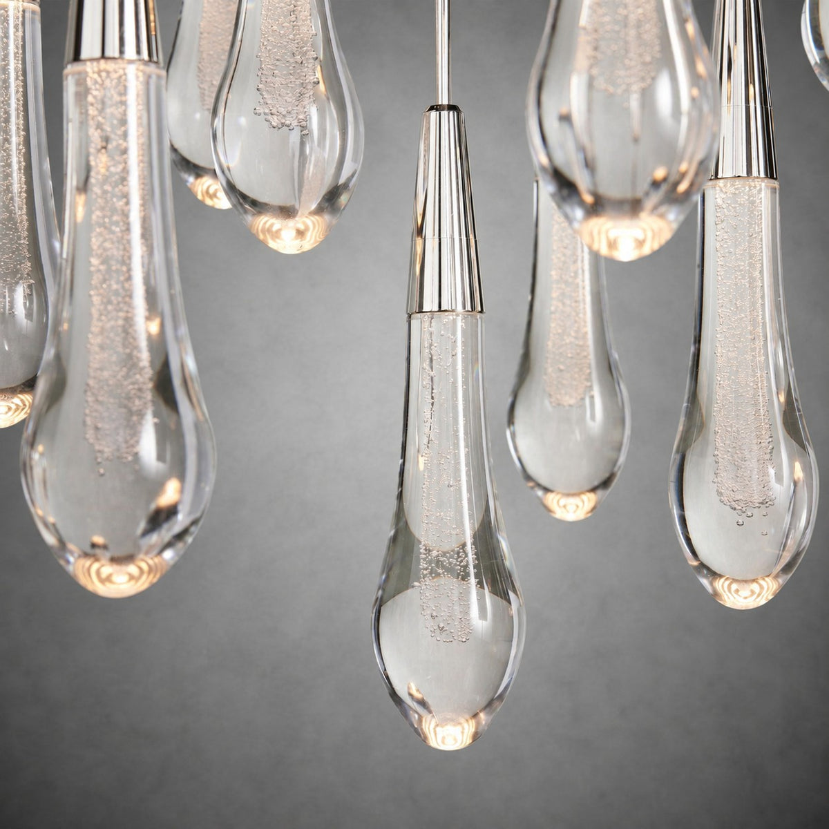 Soltaire Modern 17'' 24'' 36'' 48'' 58'' Round Chandelier Lighting