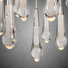 Soltaire Modern 17'' 24'' 36'' 48'' 58'' Round Chandelier Lighting