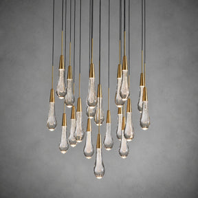 Soltaire Modern 17'' 24'' 36'' 48'' 58'' Round Chandelier Lighting