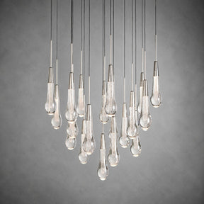 Soltaire Modern 17'' 24'' 36'' 48'' 58'' Round Chandelier Lighting