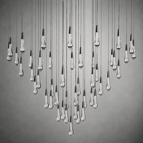 Soltaire Modern 17'' 24'' 36'' 48'' 58'' Round Chandelier Lighting