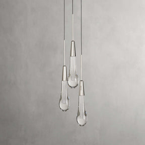 Soltaire Modern 3 Light Round Chandelier Lighting