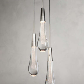 Soltaire Modern 3 Light Round Chandelier Lighting