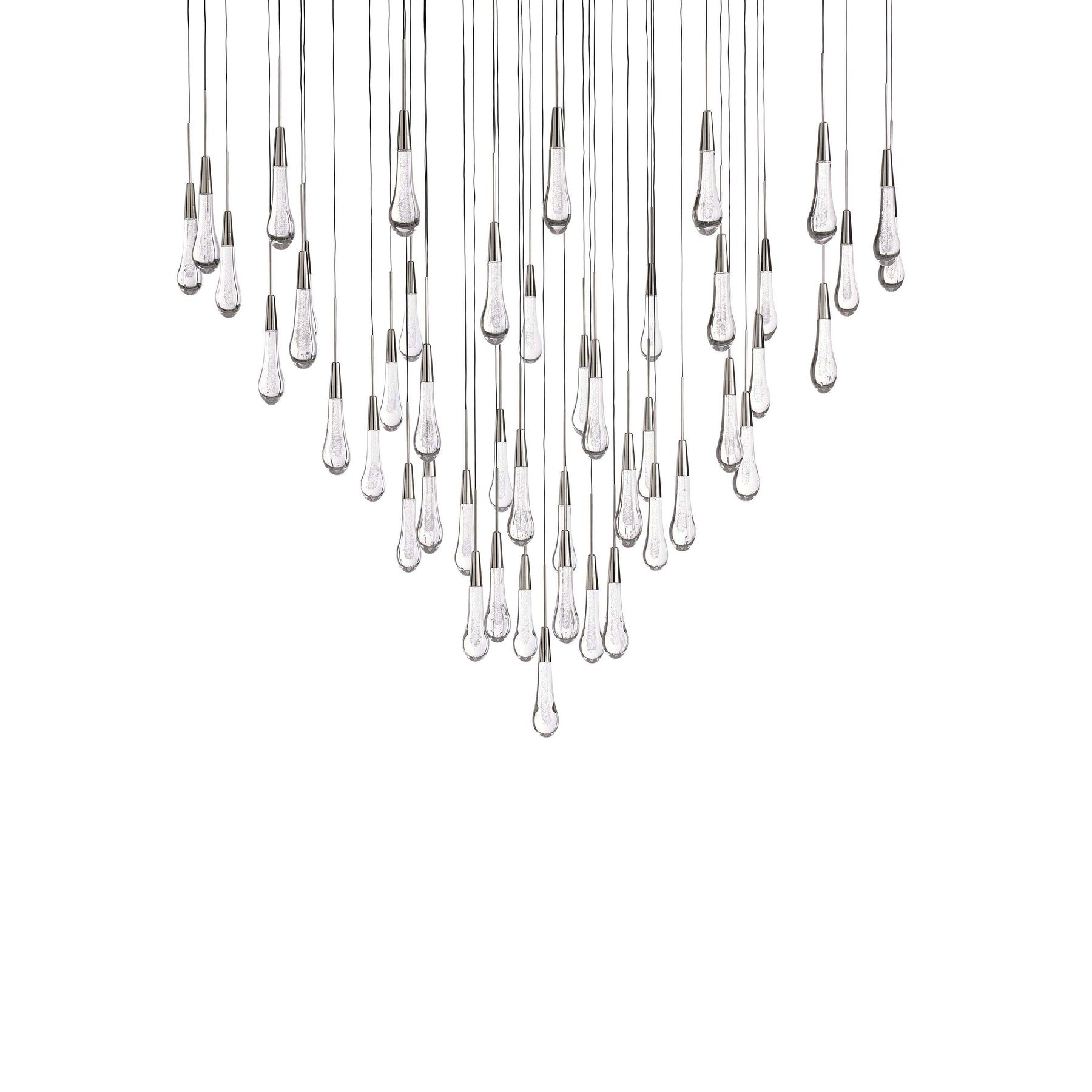 Soltaire Modern Round Chandelier Lighting 58"D