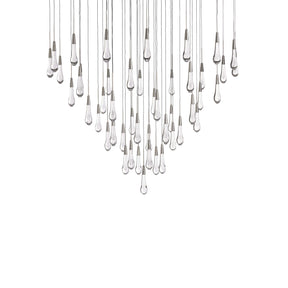 Soltaire Modern Round Chandelier Lighting 58"D