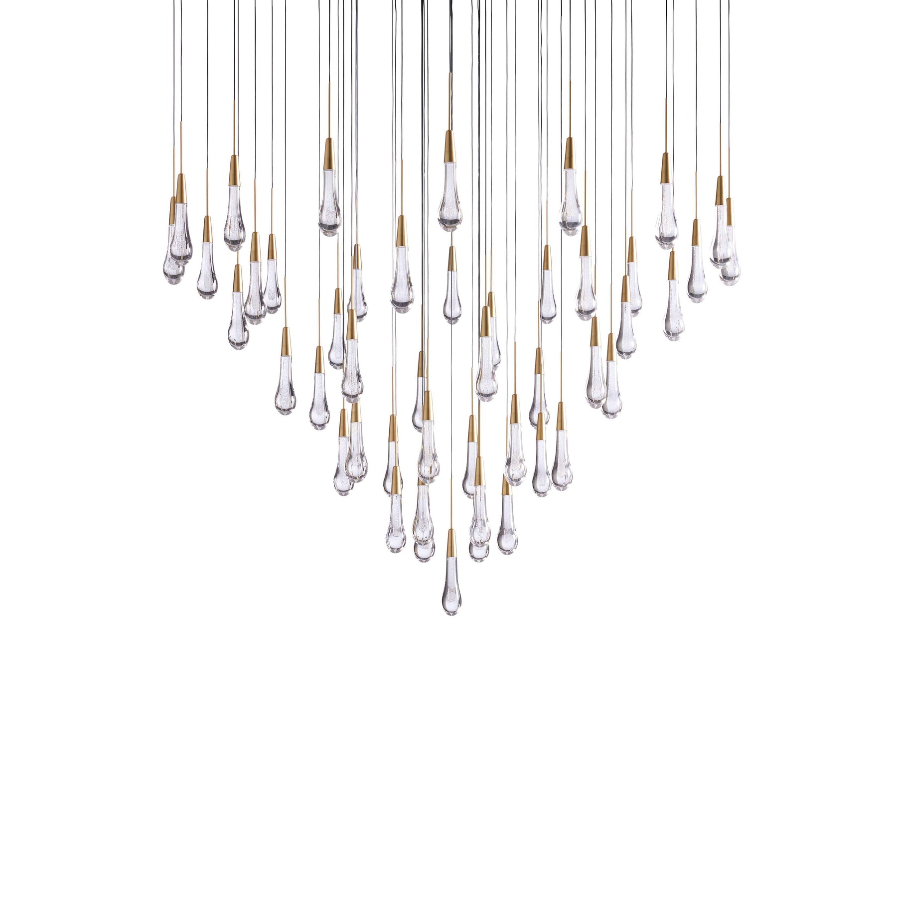 Soltaire Modern Round Chandelier Lighting 58"D
