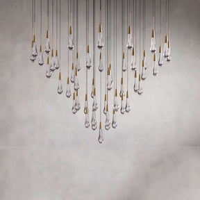 Soltaire Modern Round Chandelier Lighting 58"D