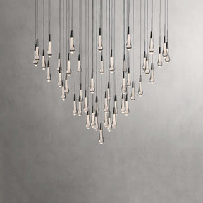 Soltaire Modern Round Chandelier Lighting 58"D