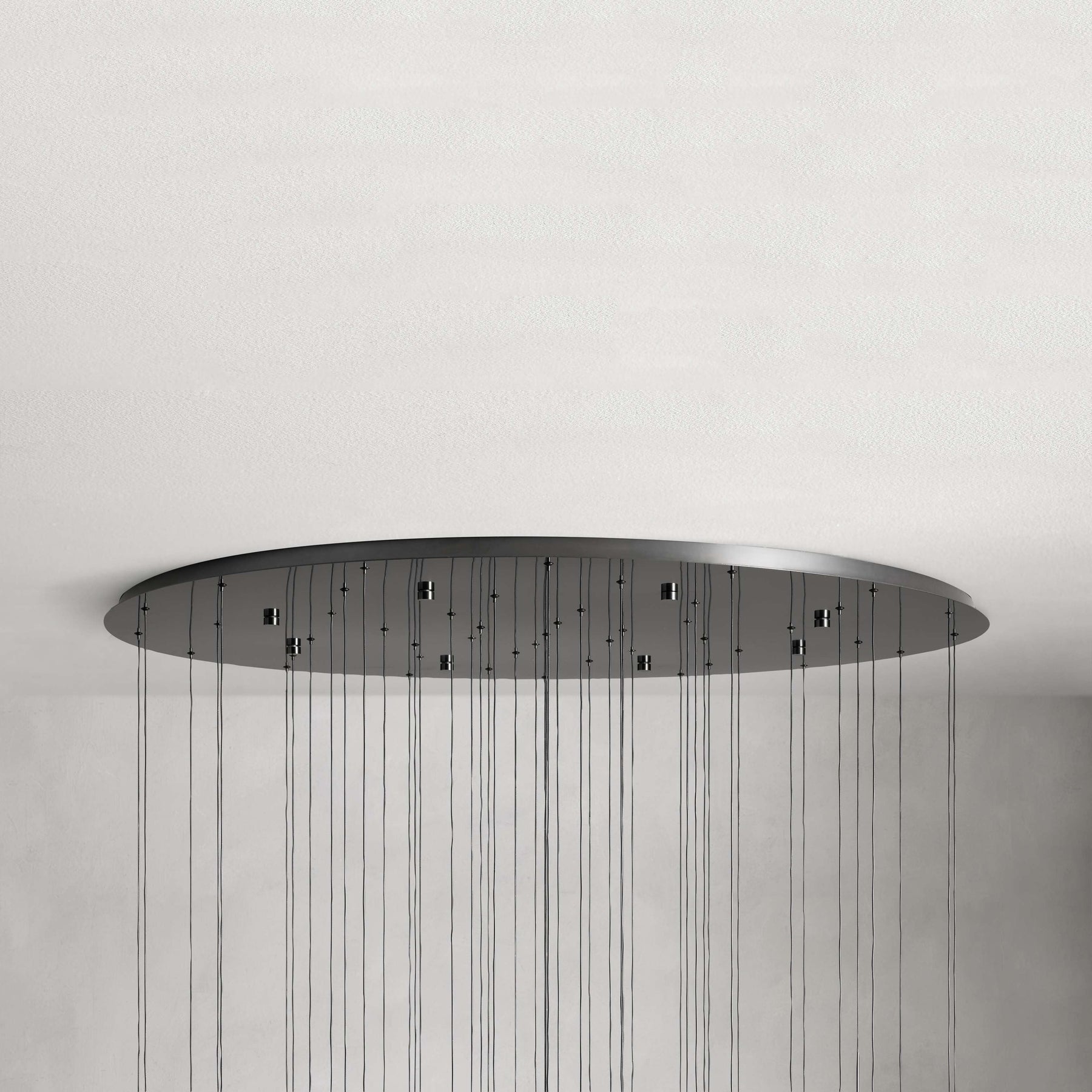 Soltaire Modern Round Chandelier Lighting 58"D