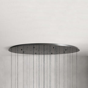 Soltaire Modern Round Chandelier Lighting 58"D